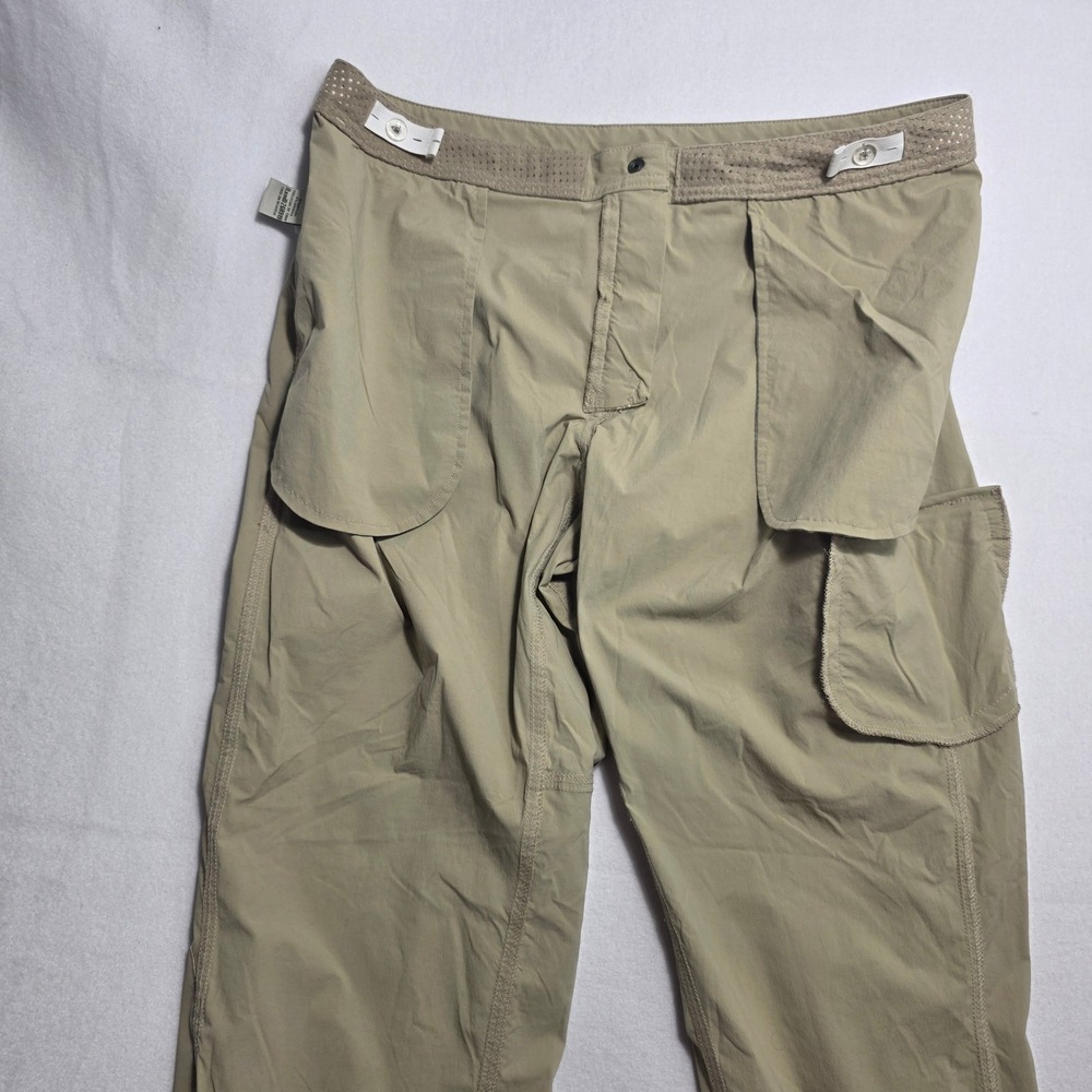LL Bean Vista Camp Pants Womens 16 Regular Khaki Tan Hiking Outdoor 268919 - Picture 11 of 15